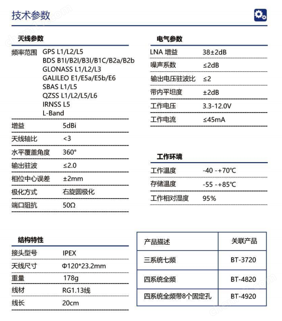欧美在线这里只有精品 北天多星多频北斗高精度GNSS卫星导航天线